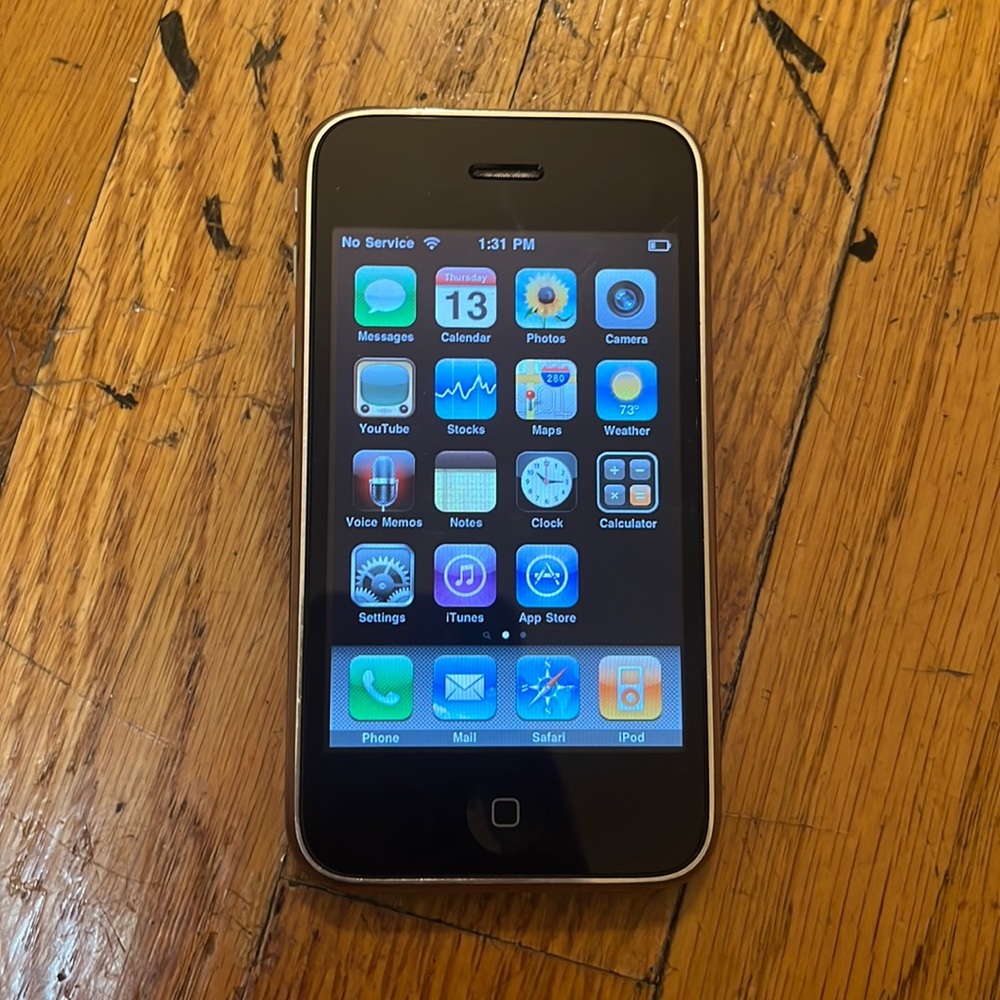 Vintage 2008 iPhone 3g iOS 3.1.2!